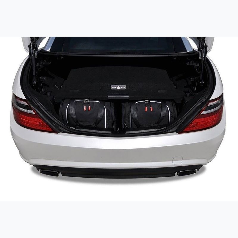 KJUST Mercedes-Benz Slk 2011-2015 csomagtér táska szett 2 db fekete 13