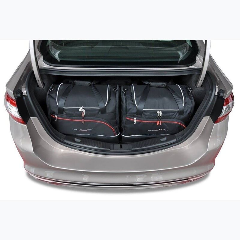 KJUST Ford Mondeo Limousine 2014-2021 csomagtartó táska készlet 5 db fekete 15