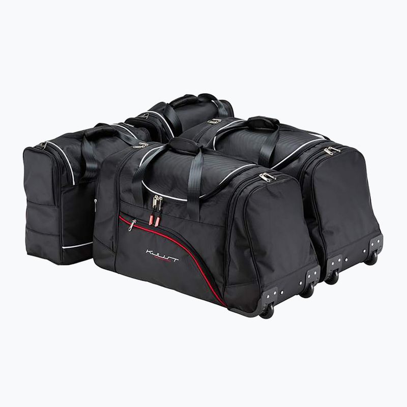 KJUST BMW 5 Limousine csomagtartó táska szett 2016-2023 4 db fekete 2