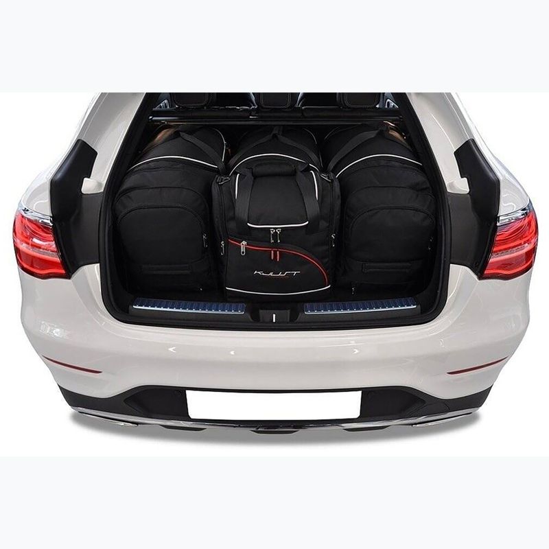 KJUST Mercedes-Benz Glc Coupe 2016-2022 csomagtartó táska készlet 4 db fekete 14