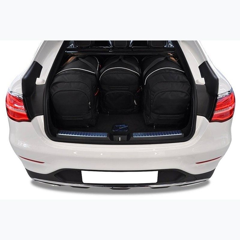KJUST Mercedes-Benz Glc Coupe 2016-2022 csomagtartó táska készlet 4 db fekete 15