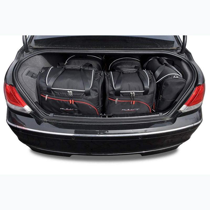 KJUST BMW 7-es BMW csomagtér táska készlet 2001-2008 5 db fekete 17