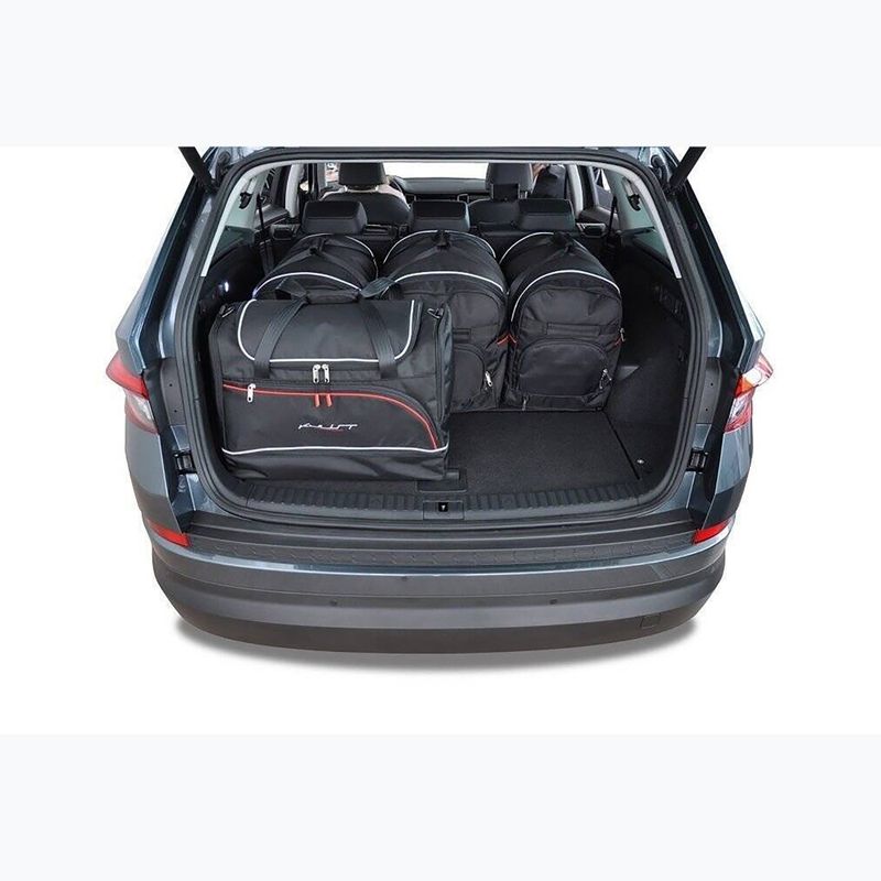 KJUST Skoda Kodiaq csomagtérzsák szett 2016-2023 5 db fekete. 12