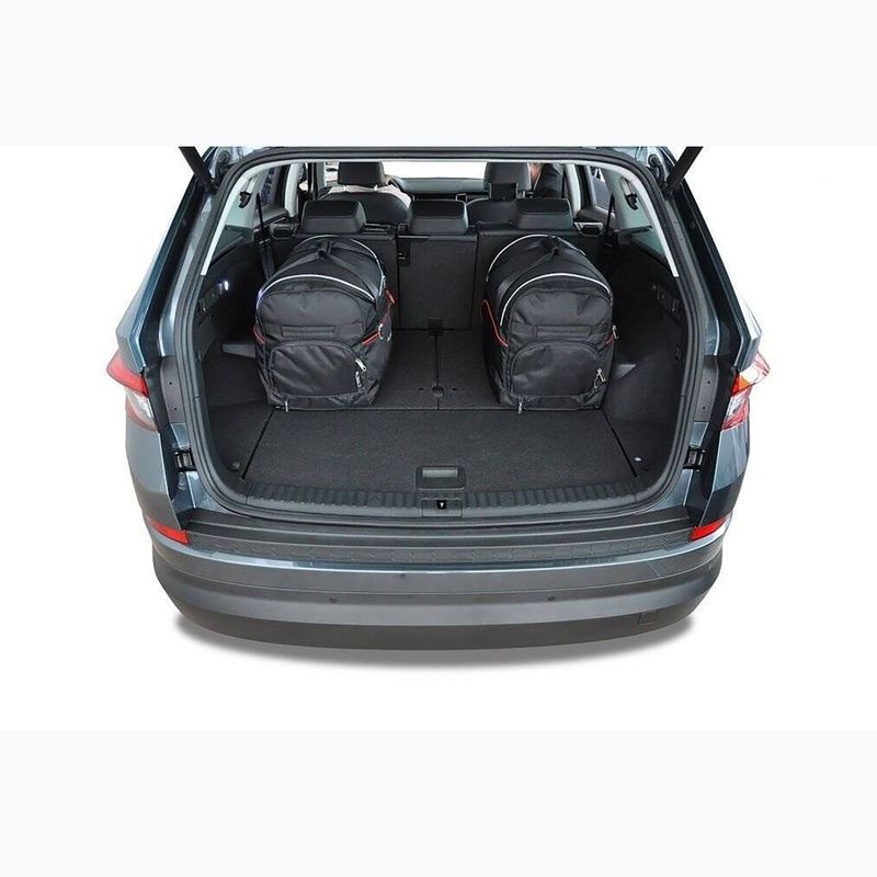 KJUST Skoda Kodiaq csomagtérzsák szett 2016-2023 5 db fekete. 14