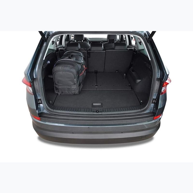 KJUST Skoda Kodiaq csomagtérzsák szett 2016-2023 5 db fekete. 15