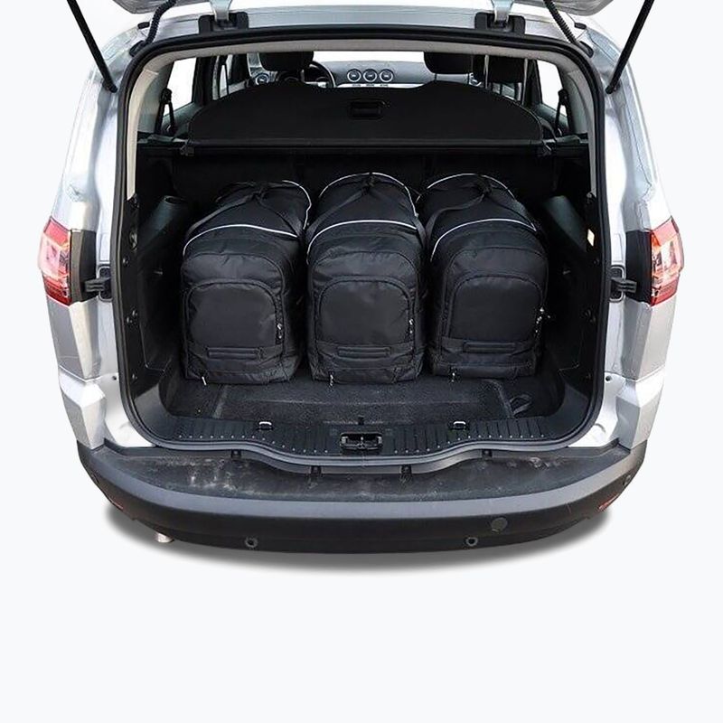 KJUST Ford S-Max csomagtérzsák szett 2006-2015 5 db fekete 16