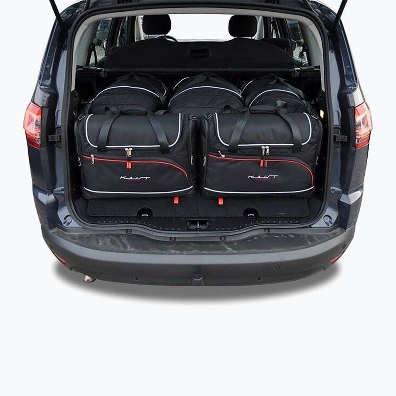 KJUST Ford S-Max csomagtérzsák szett 2006-2015 5 db fekete 15