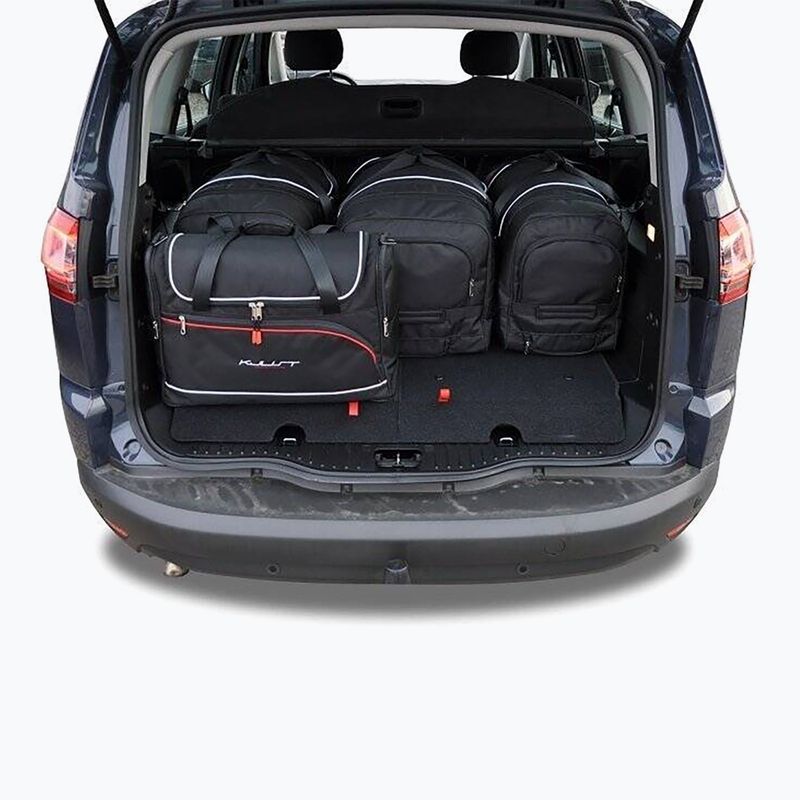 KJUST Ford S-Max csomagtérzsák szett 2006-2015 5 db fekete 16