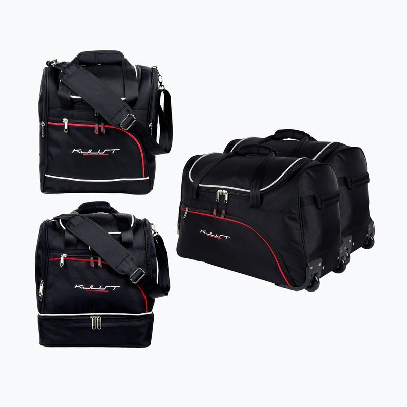 KJUST Audi Q2 csomagtartó táska szett 2016+ 4 db fekete