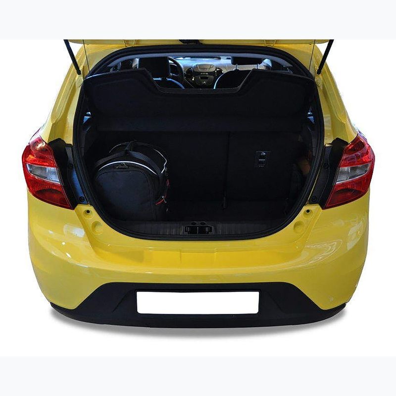 KJUST Ford Ka Plus 2017-2020 csomagtartó táska szett 3 db fekete 11