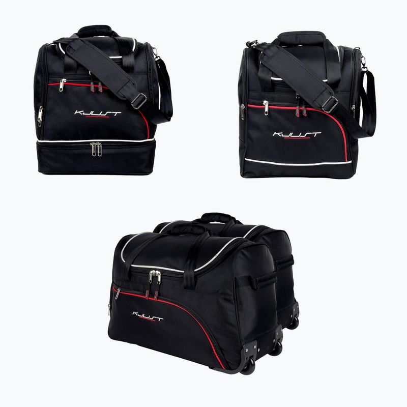 KJUST Seat Arona 2017+ 4 csomagtartó táska szett fekete.