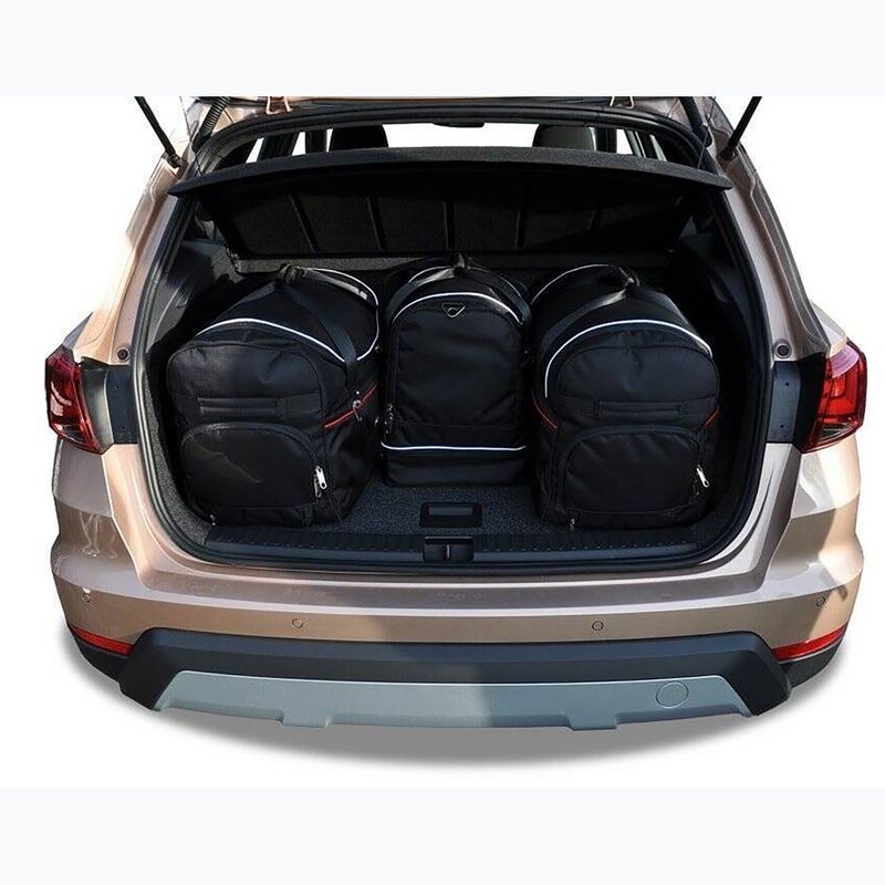 KJUST Seat Arona 2017+ 4 csomagtartó táska szett fekete. 13