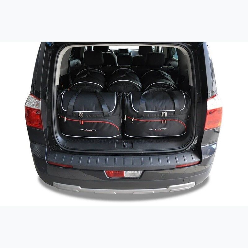 KJUST Chevrolet Orlando csomagtartó táska szett 2010-2018 5 db fekete 14