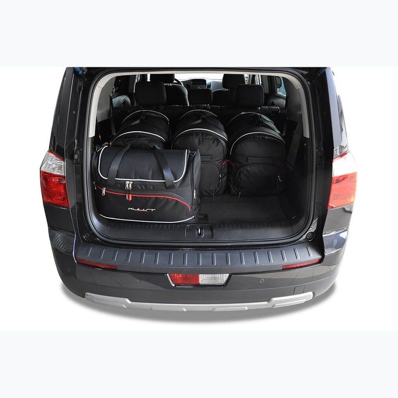 KJUST Chevrolet Orlando csomagtartó táska szett 2010-2018 5 db fekete 15