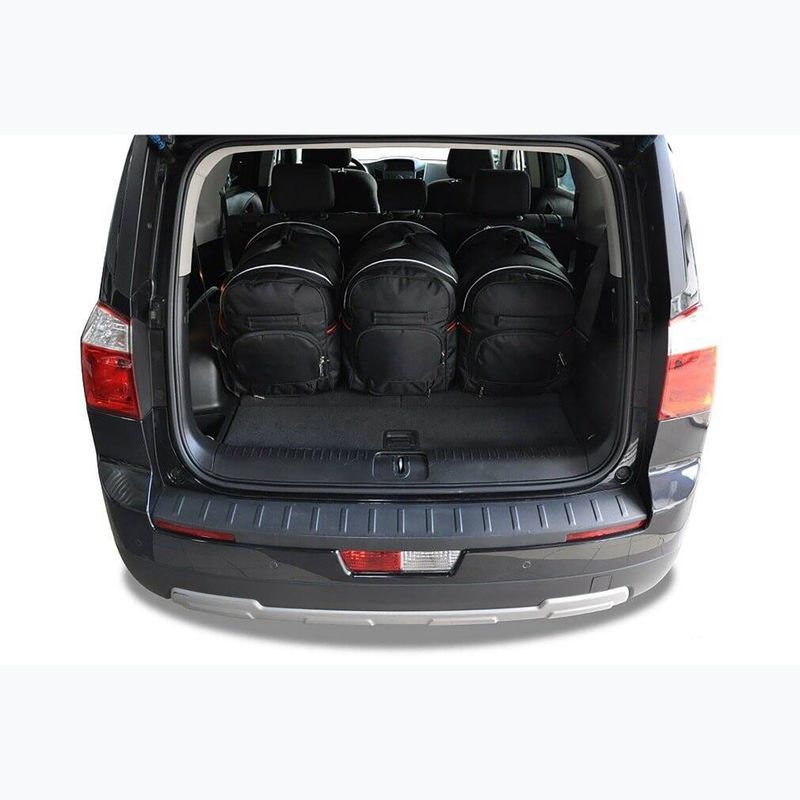 KJUST Chevrolet Orlando csomagtartó táska szett 2010-2018 5 db fekete 16