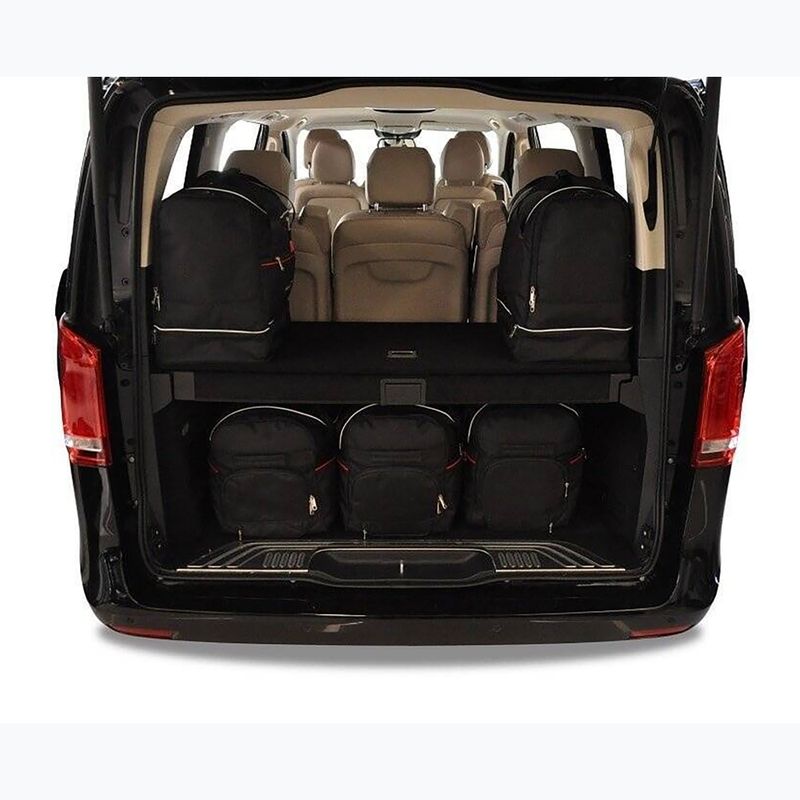 KJUST Mercedes-Benz V Long 2015+ 7 csomagtartó táska szett fekete. 14