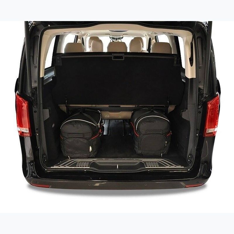 KJUST Mercedes-Benz V Long 2015+ 7 csomagtartó táska szett fekete. 16