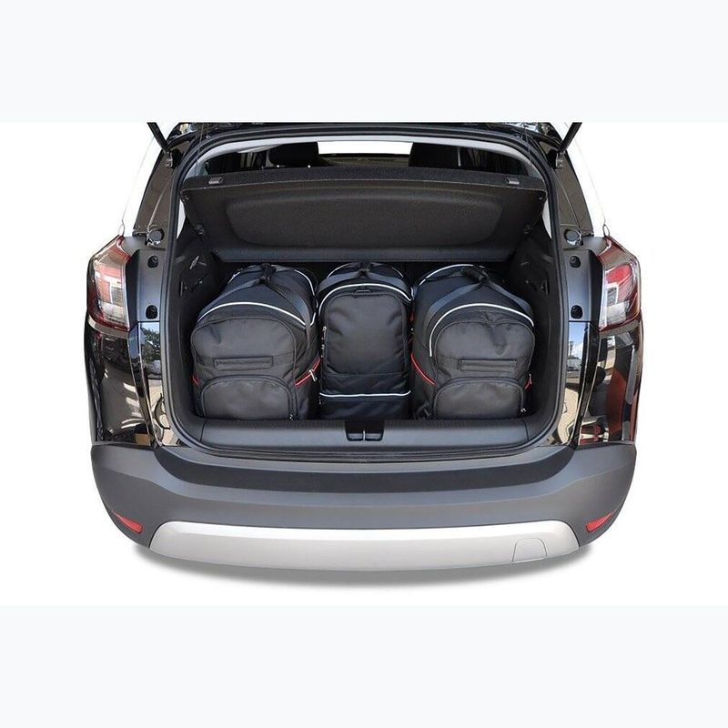KJUST csomagtartó táska szett Opel Crossland X 2017+ 4 db fekete. 13