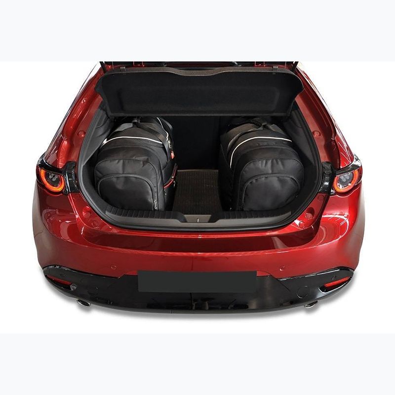 KJUST Mazda 3 Hatchback 2018+ 4 csomagtáska szett fekete. 15