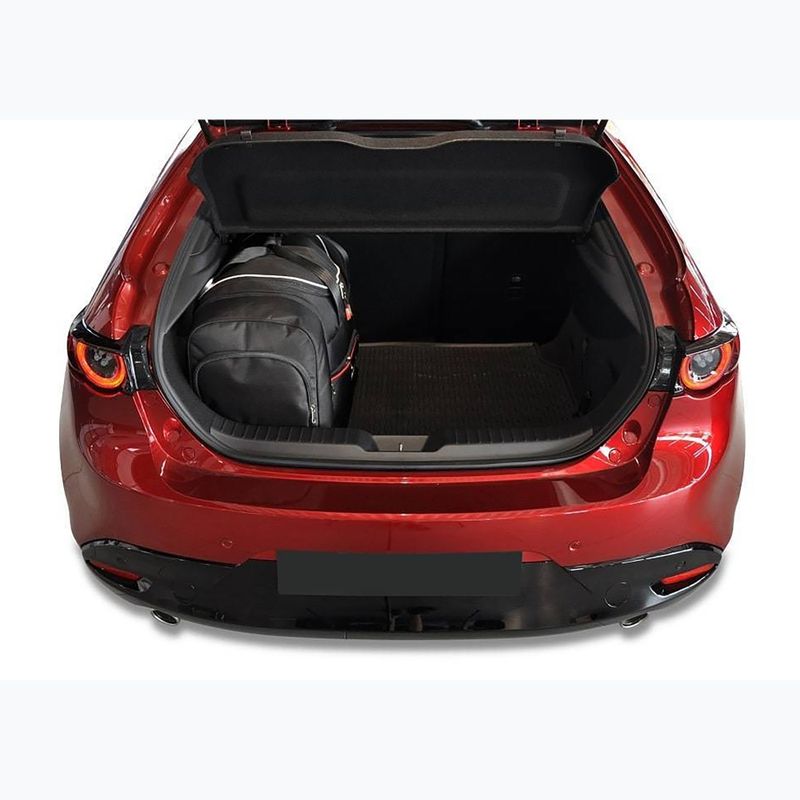 KJUST Mazda 3 Hatchback 2018+ 4 csomagtáska szett fekete. 16