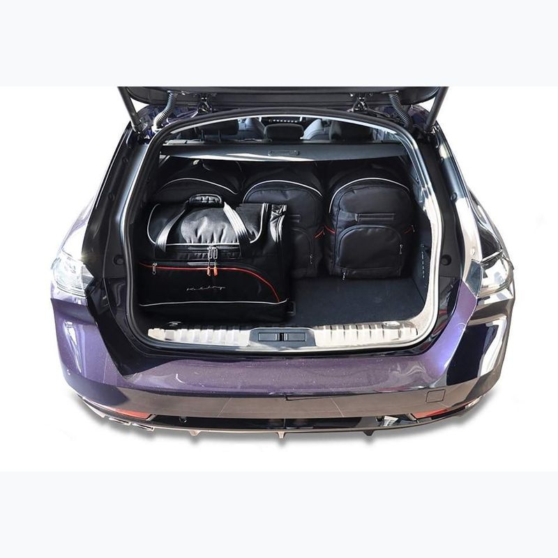 KJUST csomagtérzsák szett Peugeot 508 Sw 2018+ 5 db fekete. 12