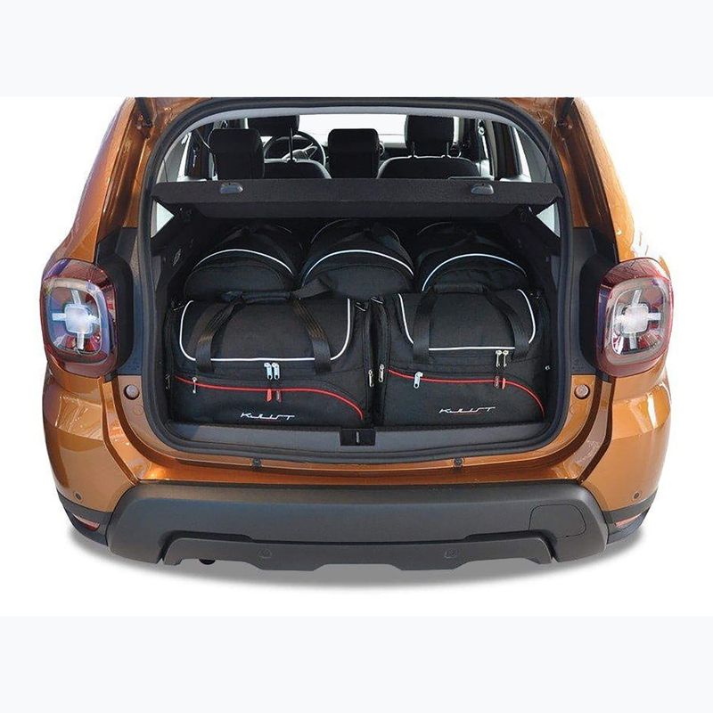 KJUST csomagtartó táska szett Dacia Duster 2017+ 5 db fekete 15