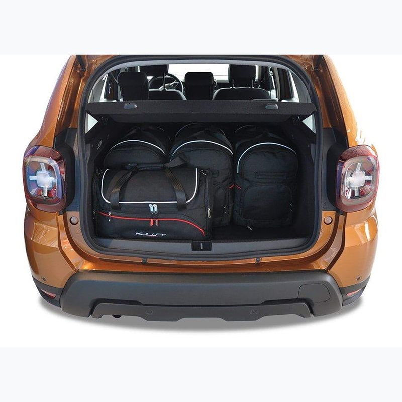 KJUST csomagtartó táska szett Dacia Duster 2017+ 5 db fekete 16