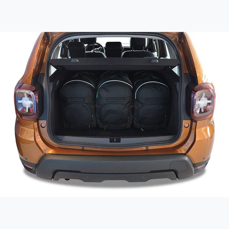 KJUST csomagtartó táska szett Dacia Duster 2017+ 5 db fekete 17