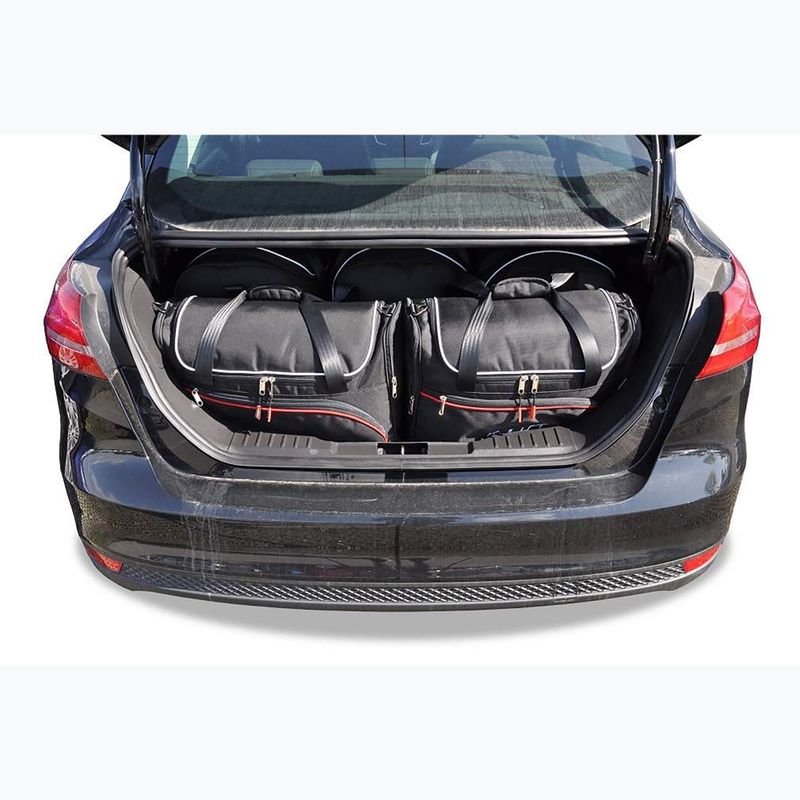 KJUST Ford Focus Limousine 2011-2018 csomagtartó táska szett 5 db fekete 15