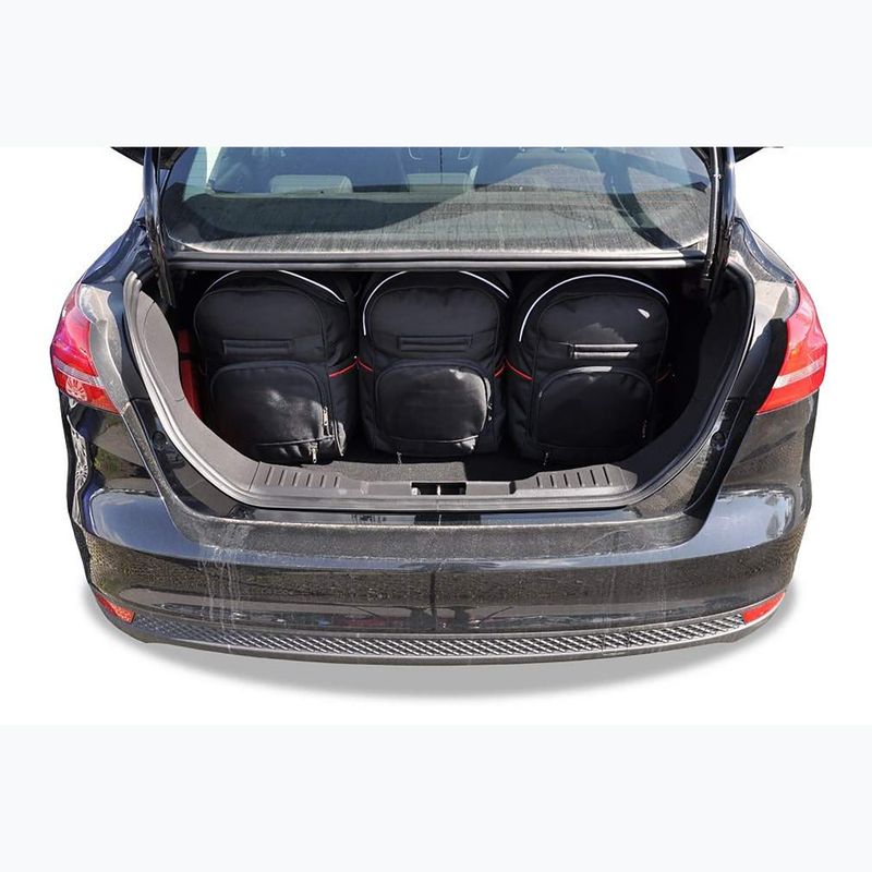KJUST Ford Focus Limousine 2011-2018 csomagtartó táska szett 5 db fekete 17