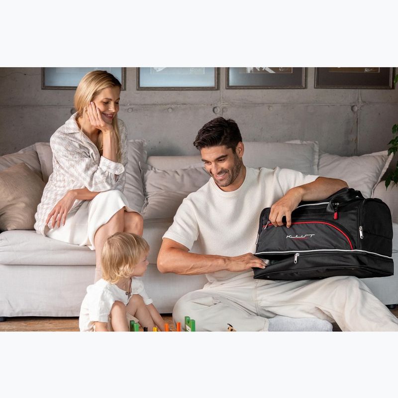 KJUST Ford Focus Hatchback 2018+ 4db fekete csomagtartó táska szett 19