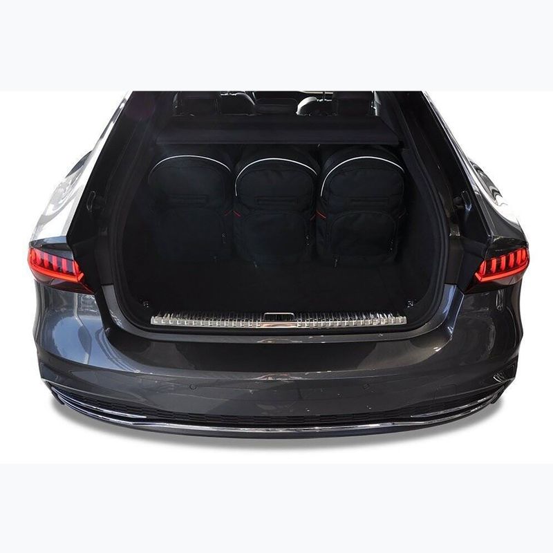 KJUST Audi A7 csomagtartó táska szett 2017+ 5 db fekete 18