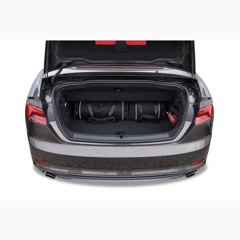 KJUST Audi A5 Cabrio 2017-2018 csomagtartó táska szett 4 db fekete 15