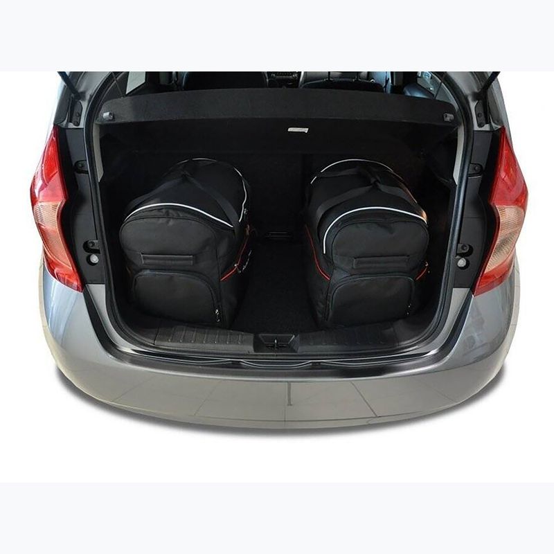 KJUST Nissan Note 2013-2016 csomagtartó táska szett 3 db fekete. 12
