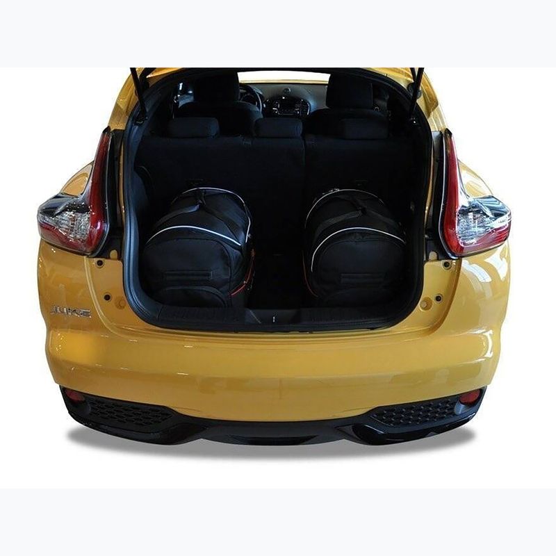 KJUST Nissan Juke 2010-2019 csomagtartó táska szett 3 db fekete. 13