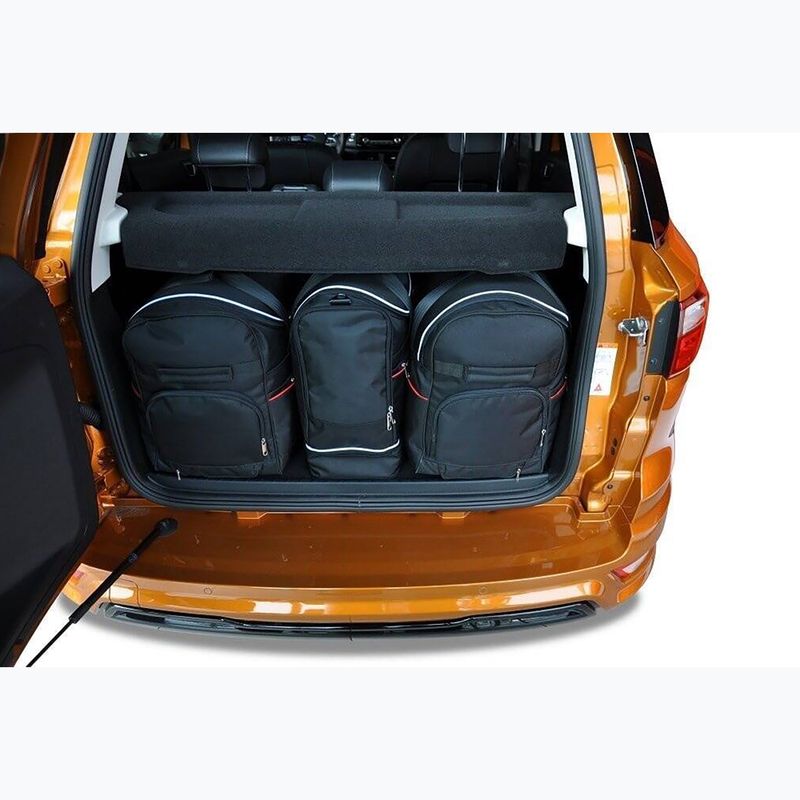KJUST Ford Ecosport 2017+ csomagtérzsák szett 3 db fekete 14