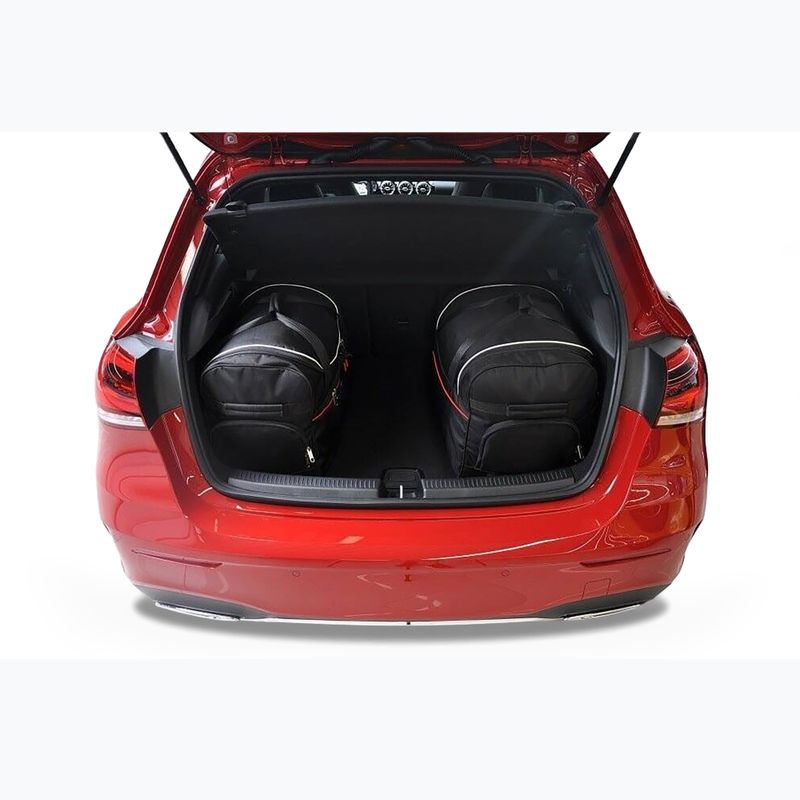 KJUST Mercedes-Benz A Hatchback csomagtartó táska szett 2018+ 4 db fekete. 14