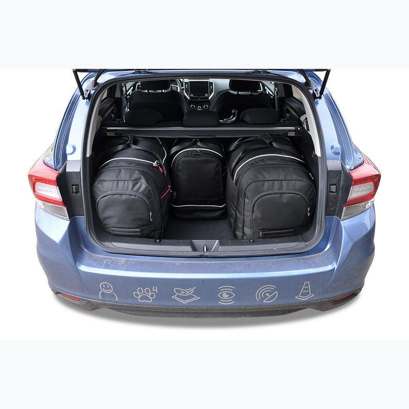KJUST csomagtérzsák szett Subaru Impreza 2017+ 4 db fekete. 14