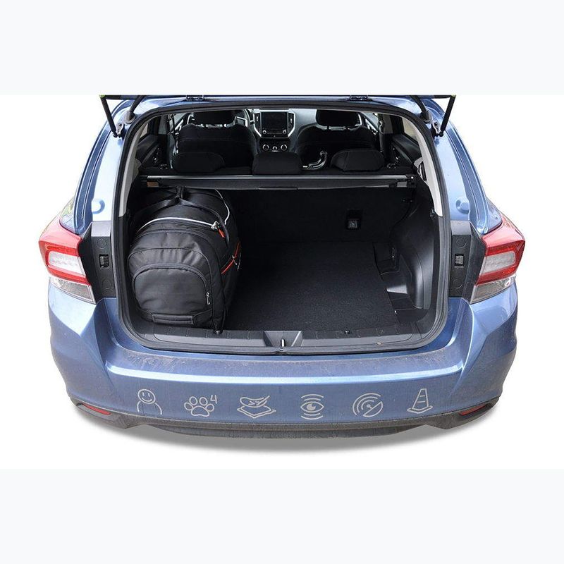 KJUST csomagtérzsák szett Subaru Impreza 2017+ 4 db fekete. 16