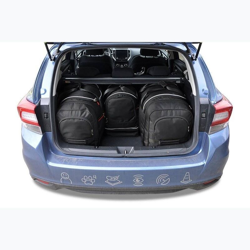 KJUST csomagtérzsák szett Subaru Impreza 2017+ 4 db fekete. 14