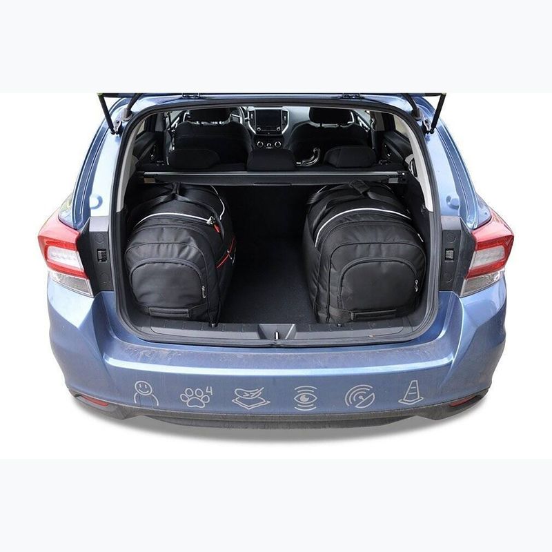 KJUST csomagtérzsák szett Subaru Impreza 2017+ 4 db fekete. 15