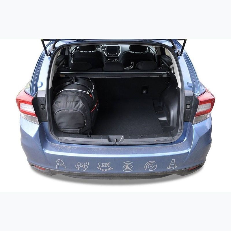 KJUST csomagtérzsák szett Subaru Impreza 2017+ 4 db fekete. 16