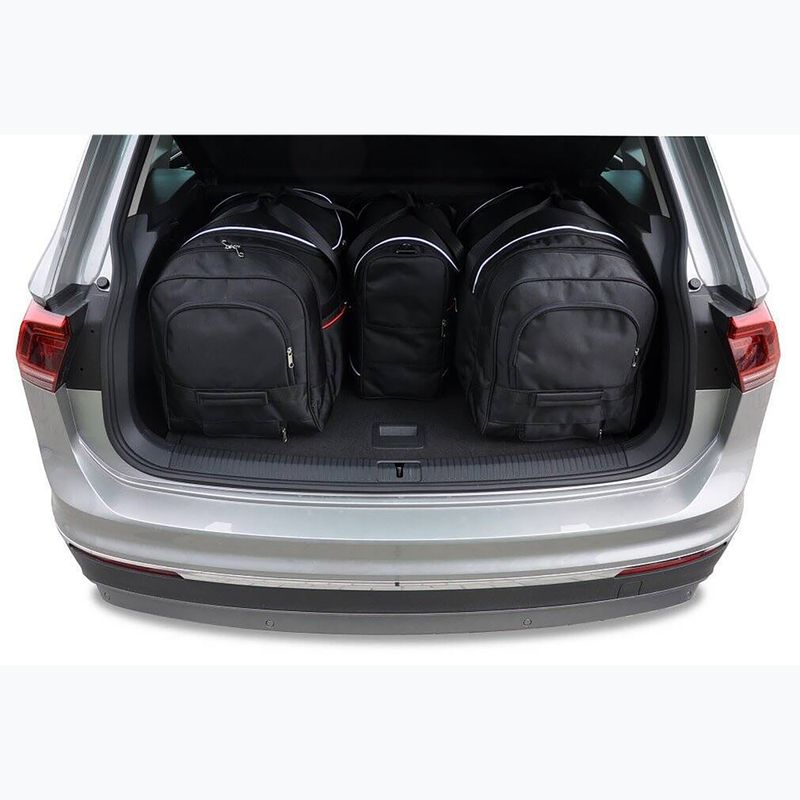 KJUST Volkswagen Tiguan 2016-2024 csomagtér táska szett 4 db fekete. 18