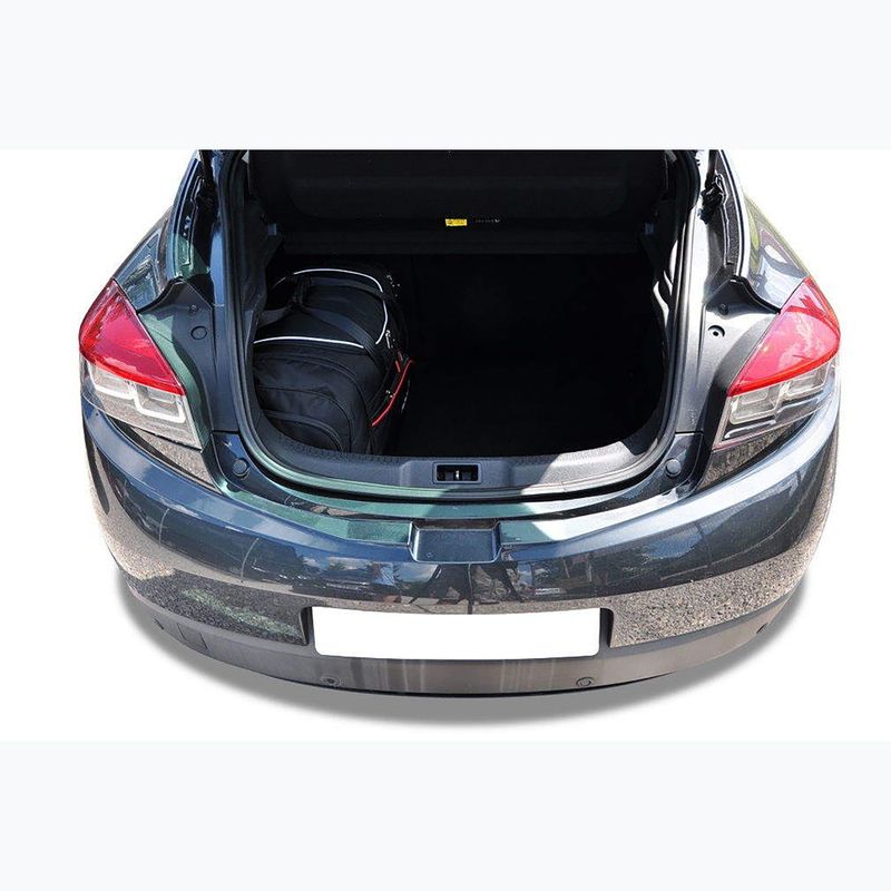 KJUST csomagtartó táska szett Renault Megane Coupe 2008-2016 4 db fekete. 12