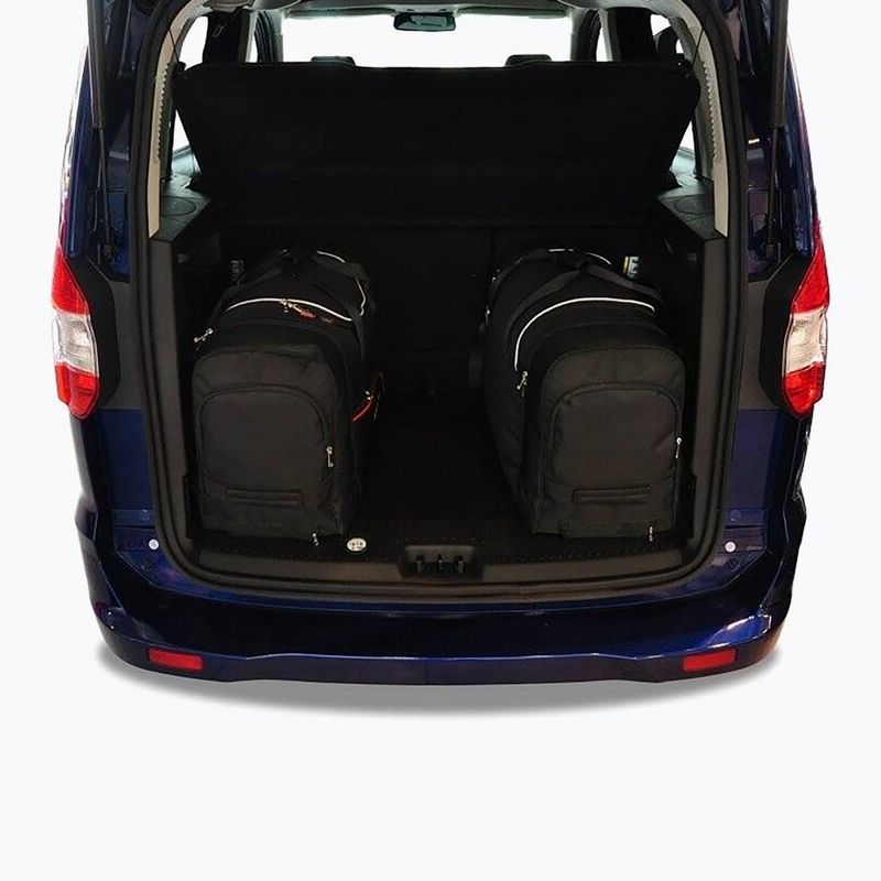 KJUST Ford Tourneo Courier 2014+ csomagtartó táska szett 4 db fekete 16