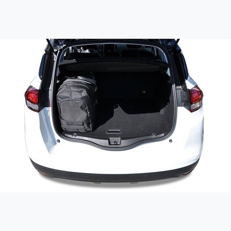 KJUST Renault Scenic 2015-2019 csomagtartó táskakészlet 4 db fekete. 15