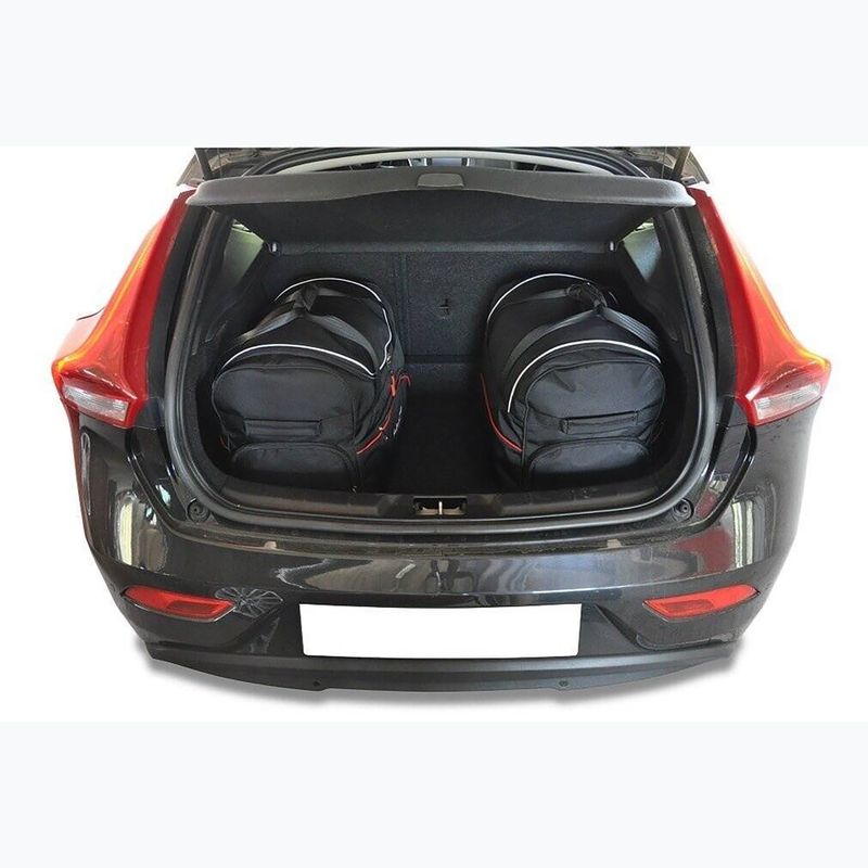 KJUST Volvo V40 Hatchback 2012-2019 csomagtartó táska szett 3 db fekete. 12