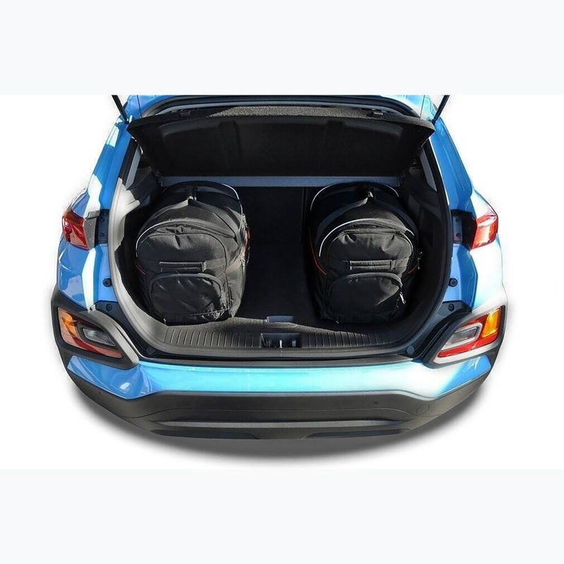 KJUST Hyundai Kona csomagtartó táska szett 2017-2022 3 db fekete 16