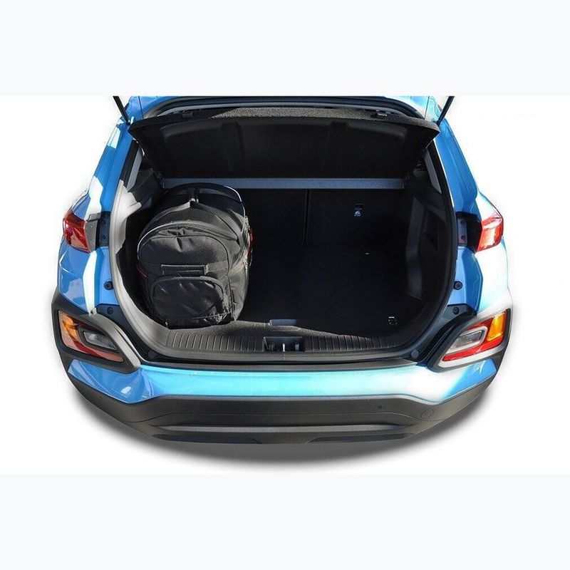 KJUST Hyundai Kona csomagtartó táska szett 2017-2022 3 db fekete 17