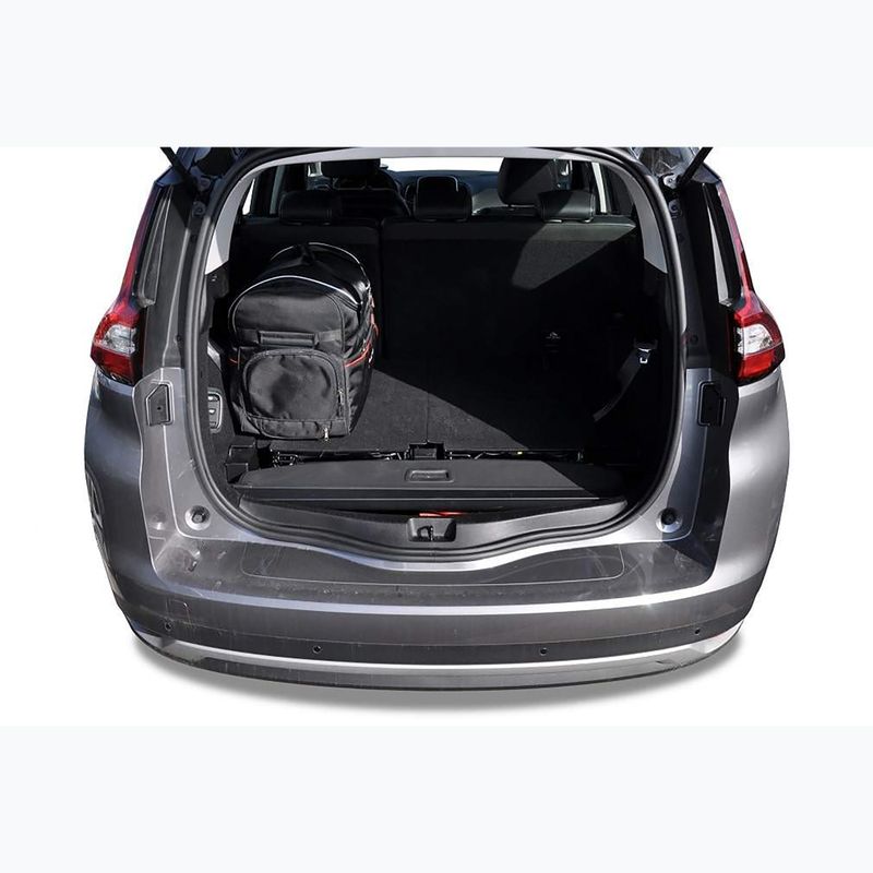 KJUST Renault Grand Scenic 2016-2021 csomagtartó táska szett 5 db fekete. 14